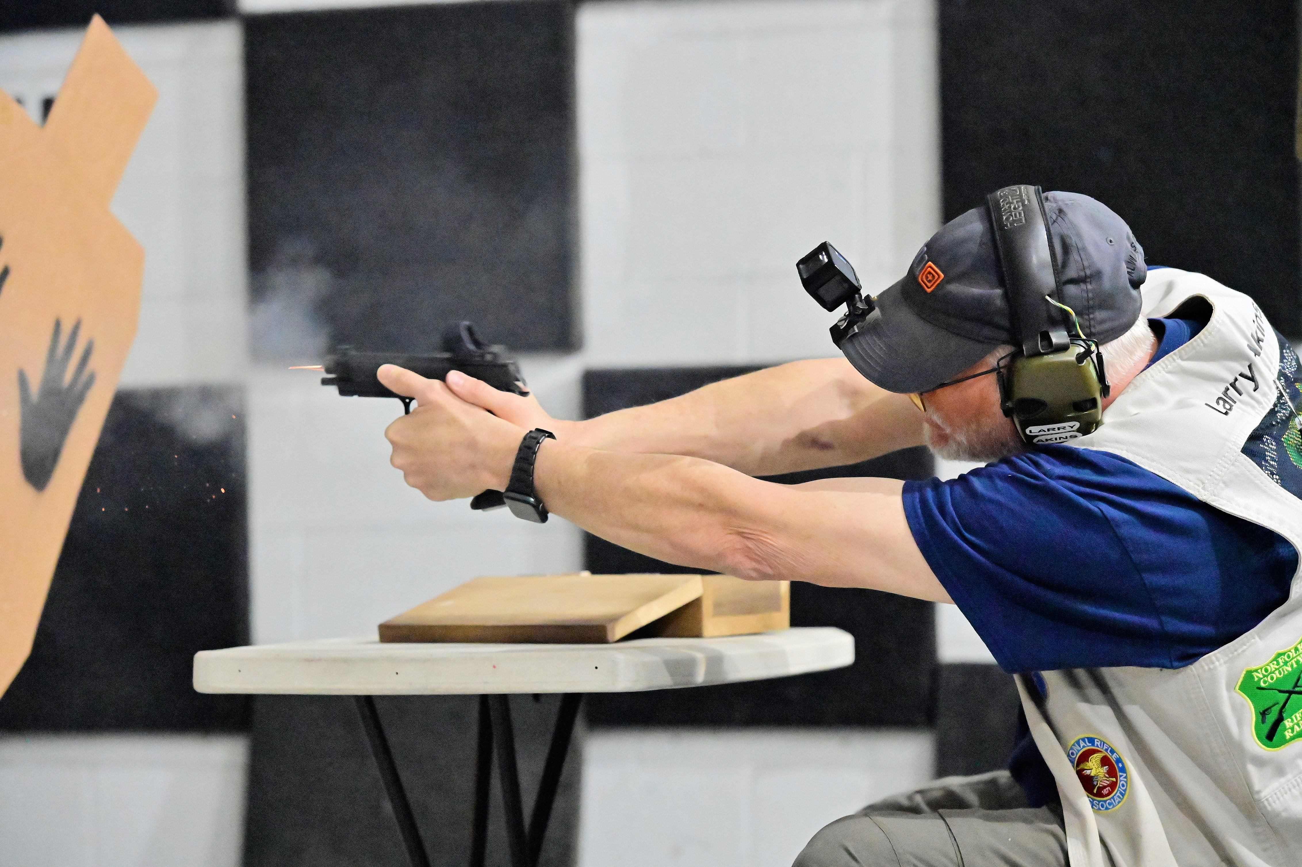 Shooting the Virginia Indoor Regional at NCRR